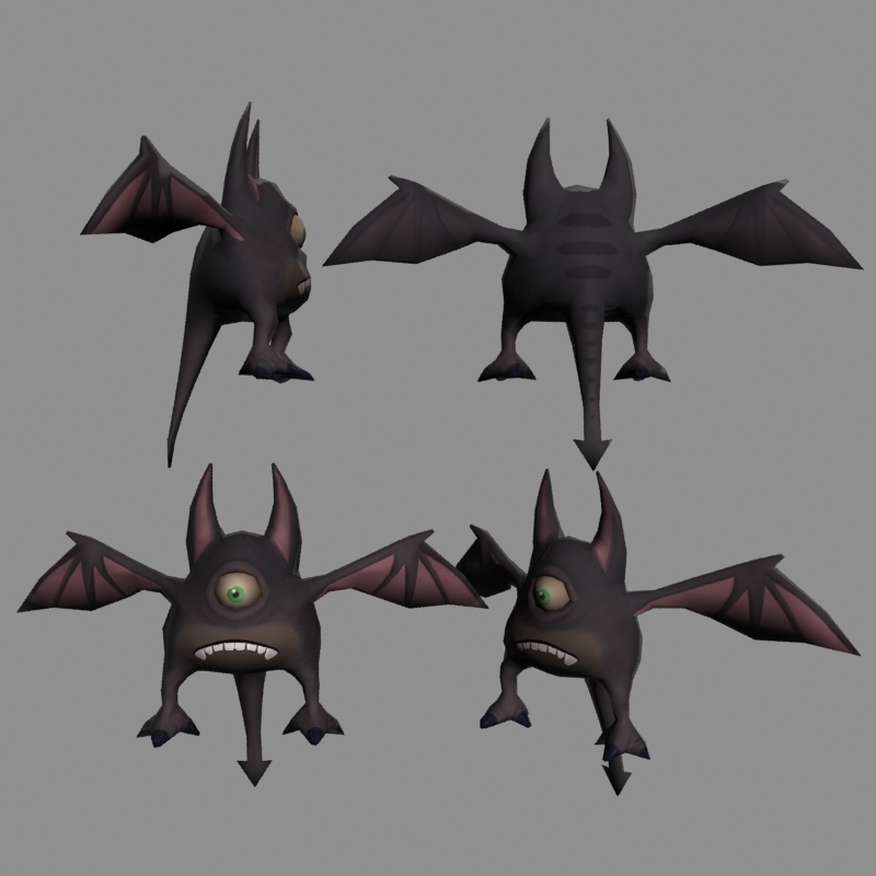 3dsmax games bat