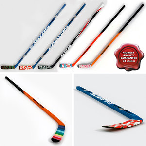 3d max hockey sticks