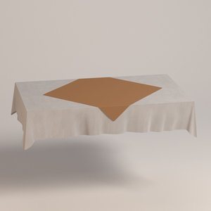 square tablecloth fbx