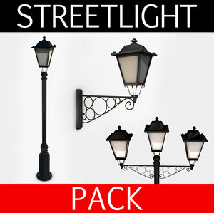 3ds max streetlights pack