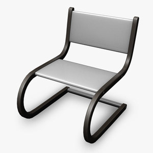 obj modern chair