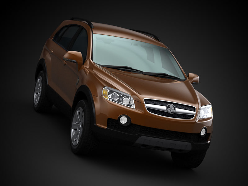 Chevrolet captiva 3d model