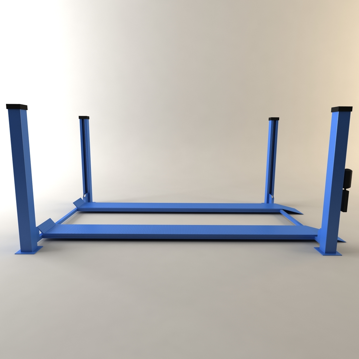 3d car lift model