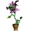 cartoon carnivorous plant rigged 3d model