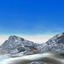3d model mountain snowy terrain landscape