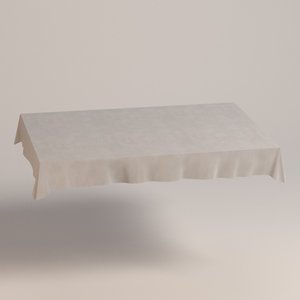 square tablecloth 3ds