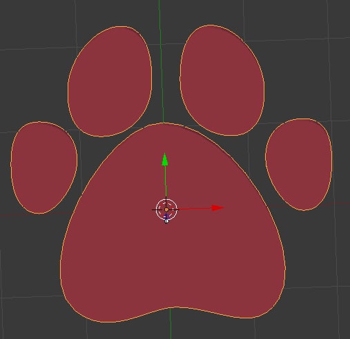 free paw 3d model