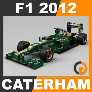 3ds max formula 1 2012 caterham