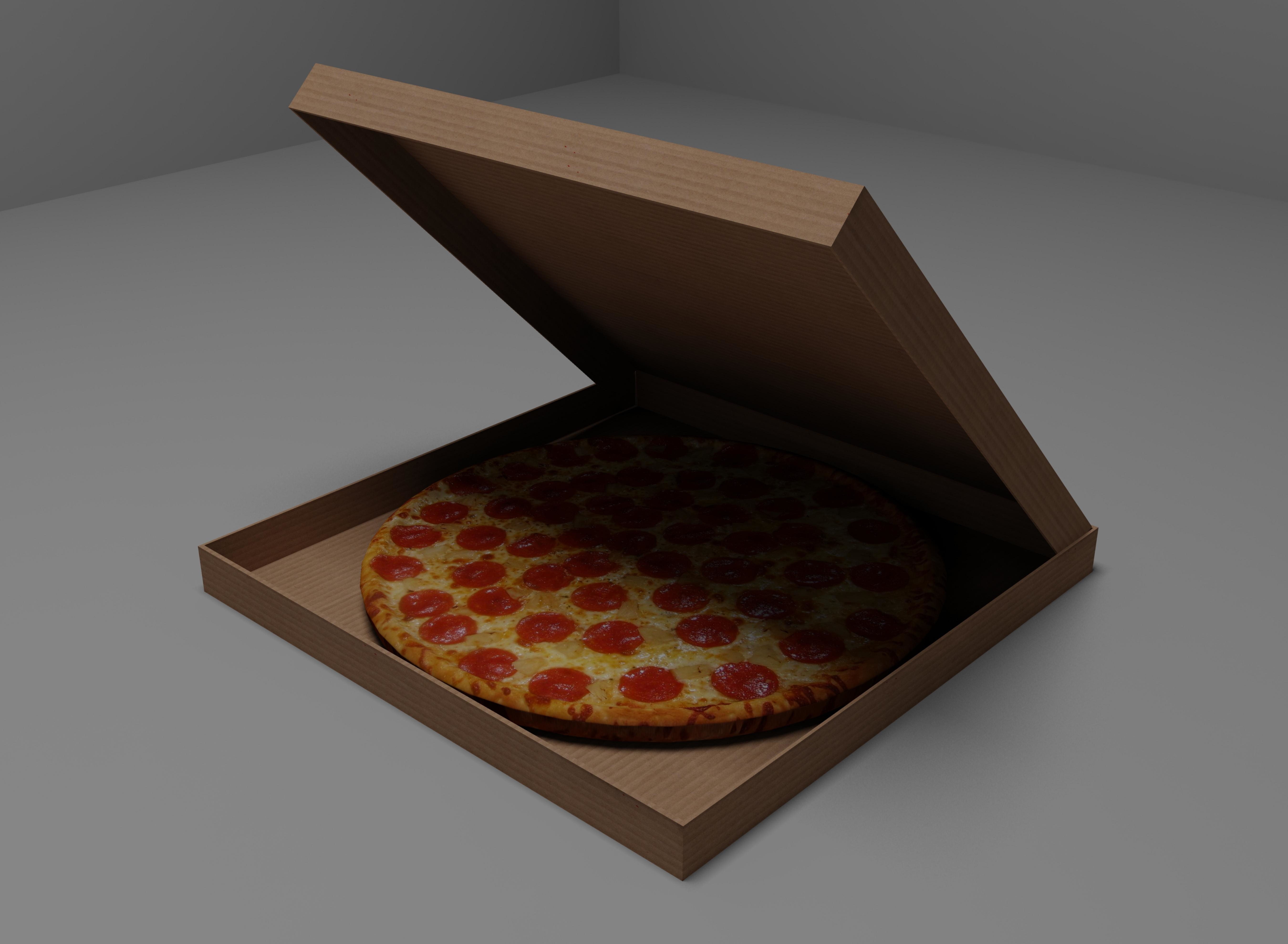 3d pizza 0 model