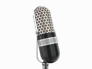 77-dx microphone 3d max