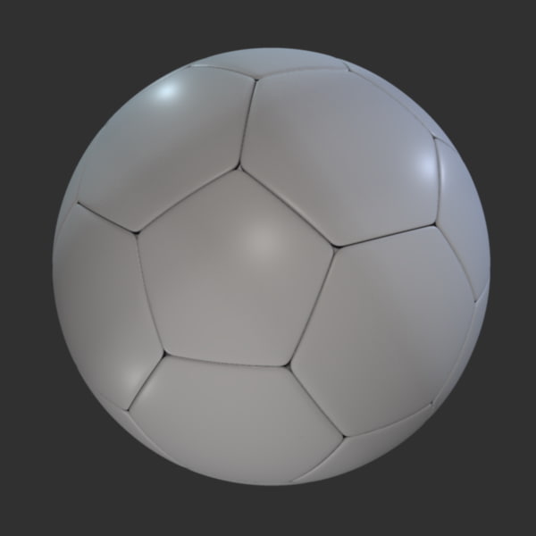 soccer ball 3d obj