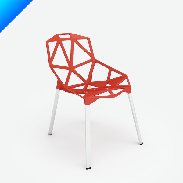 Chair Stacking Konstantin Grcic 3d Model