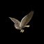 3ds max great horned owl flying