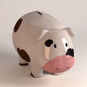 3d piggy bank