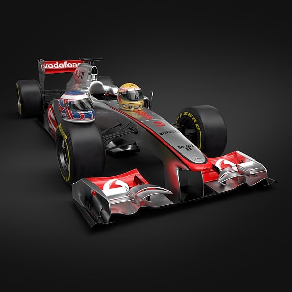 mp4-20 modelled 3d model