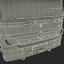 mercedes atego truck v2 3d model