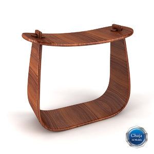 chair stool 3d 3ds