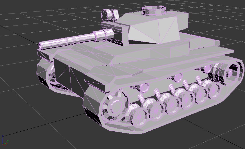 military tank turbosquid