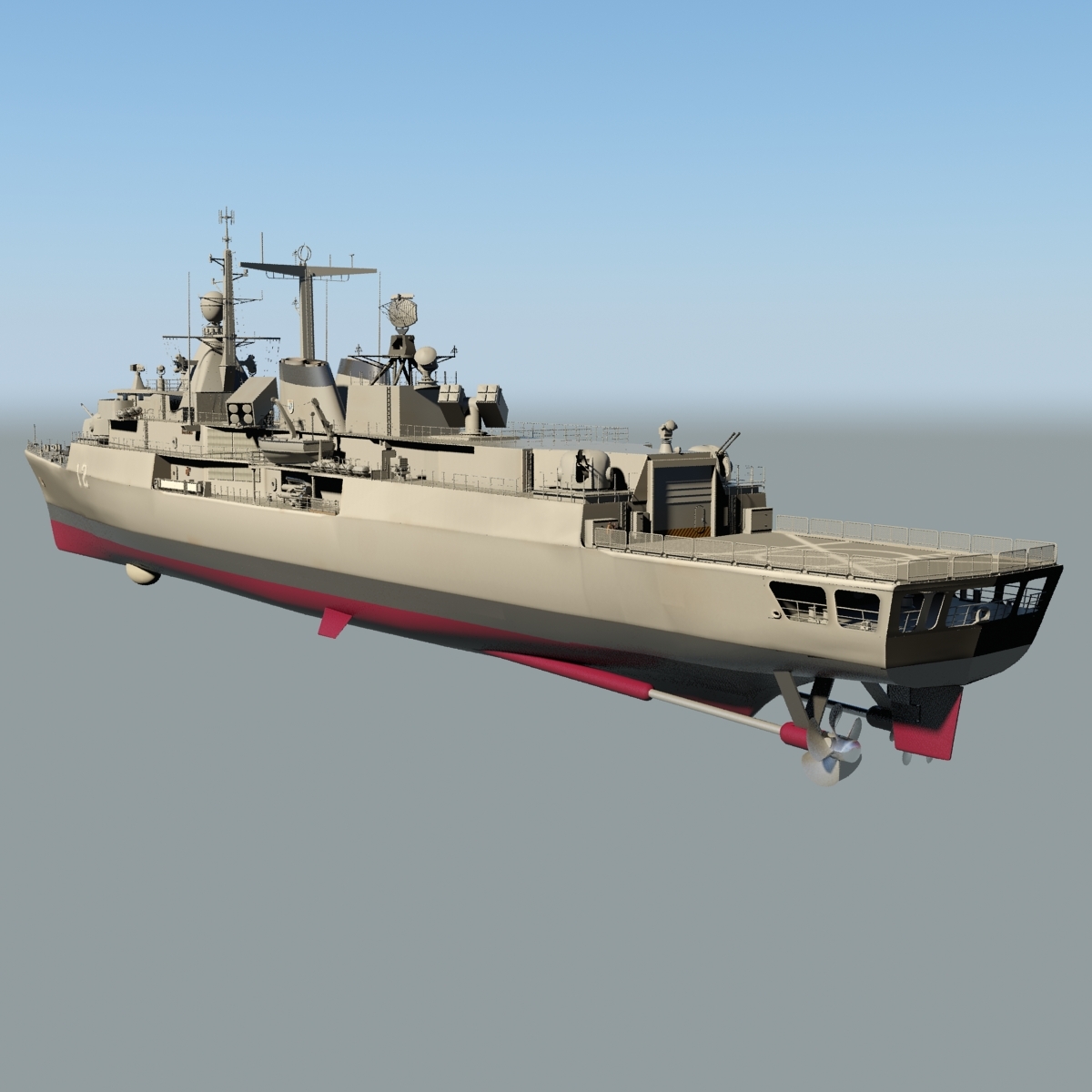 3d model meko 360 frigate