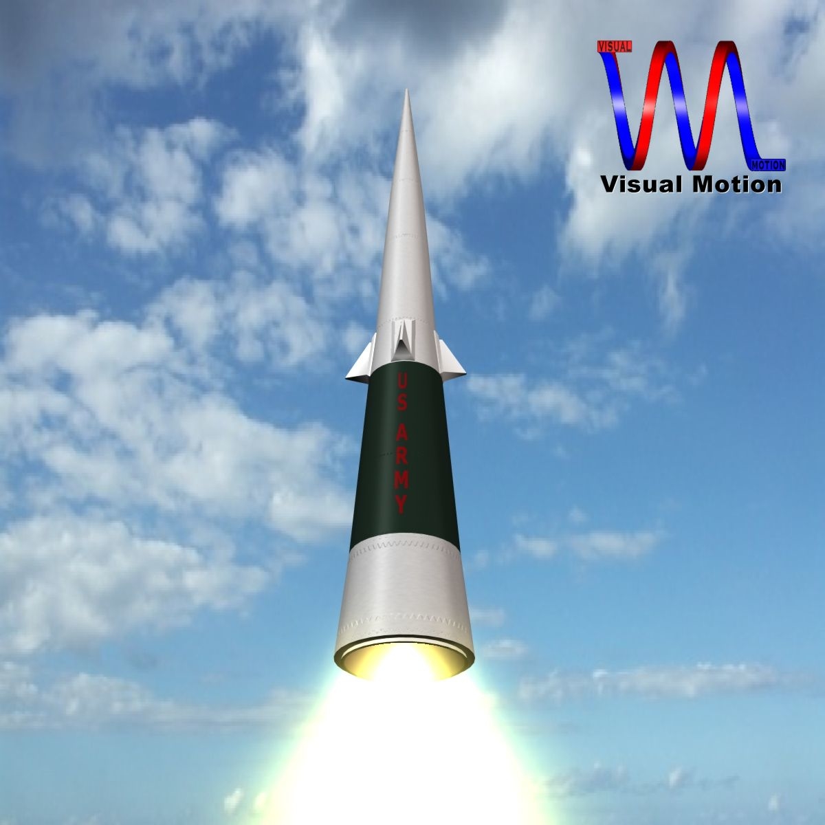 3dsmax sprint missile