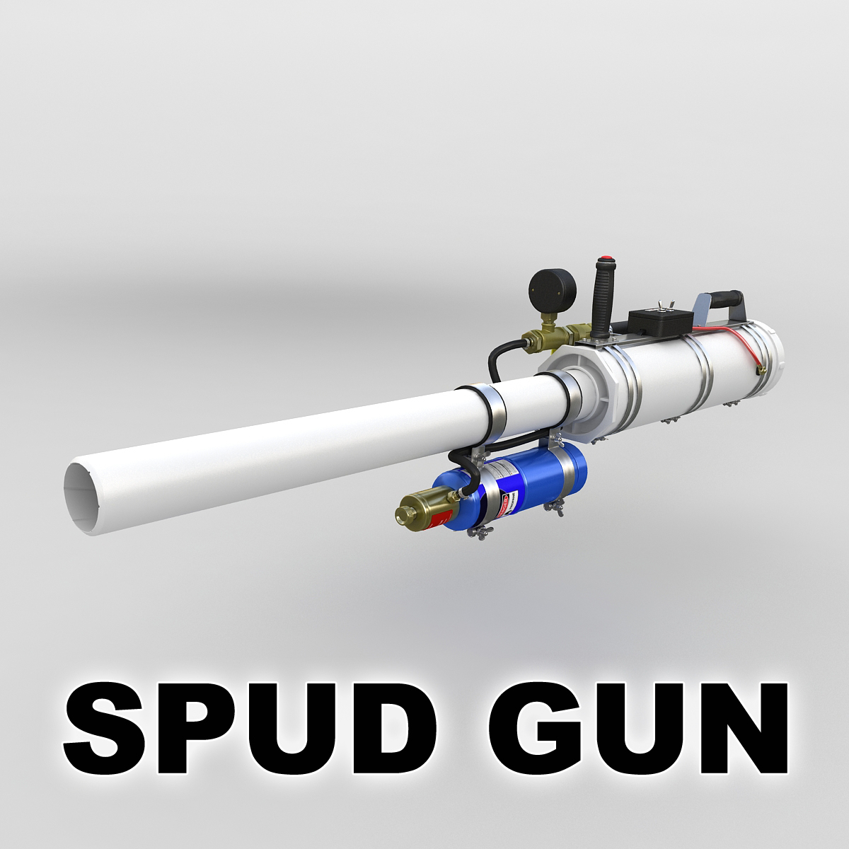 3d max spud gun