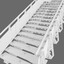 steel staircase 3d max