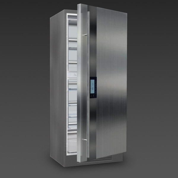 3d modern refrigerator model