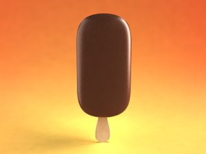3d ice cream model