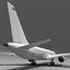 boeing 757-200 generic white 3d model