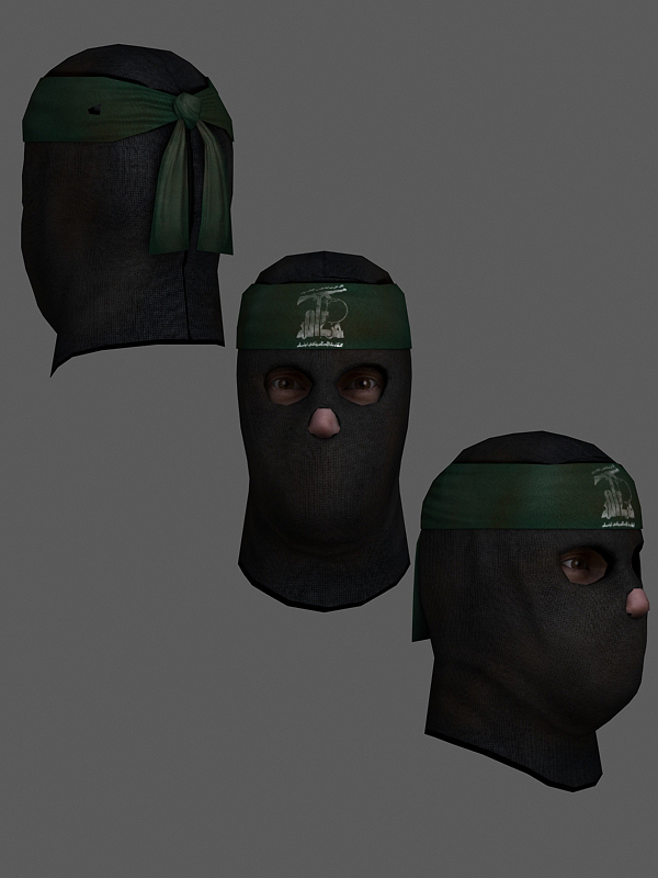 3d military hamas model