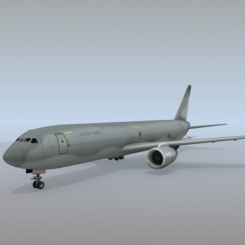 Kc 767 Usaf Tanker 3d Max