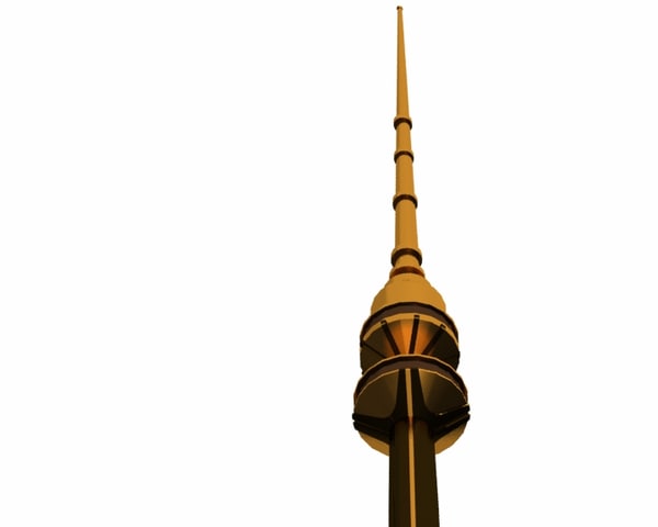 free liberation tower 3d model