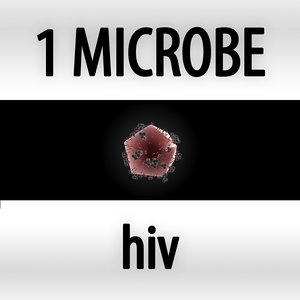3d model microbes micro organisms
