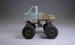 3ds max old monster truck