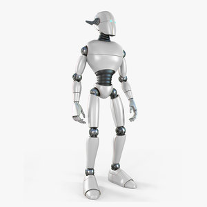 robot bot 3d max
