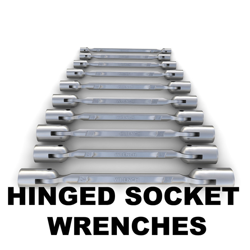 hinged socket wrenches fbx