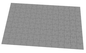 3d model puzzle 104 pieces