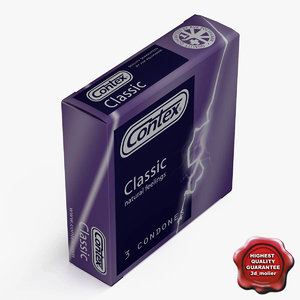 condom box contex 3d model