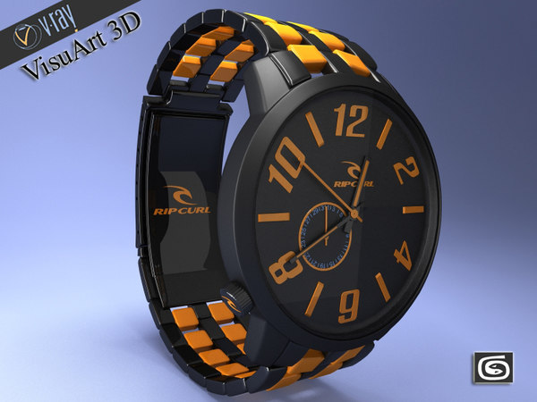 3D модель Рип Керл Детройт Спорт Концепт - TurboSquid 661328