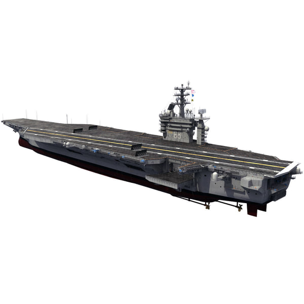 3d model uss supercarriers