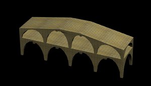 free aqueduct 3d model
