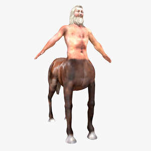 3d greek centaur model
