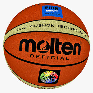 free obj model basketball ball
