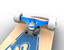skateboard truck 3d model