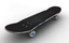 skateboard truck 3d model