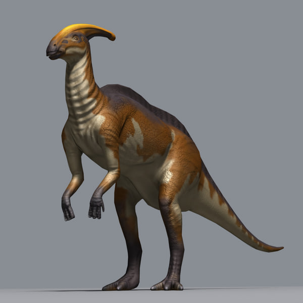 a parasaurolophus