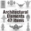 architectural elements 3d model