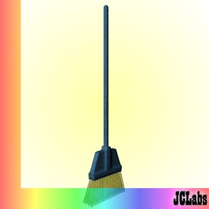3d model broom