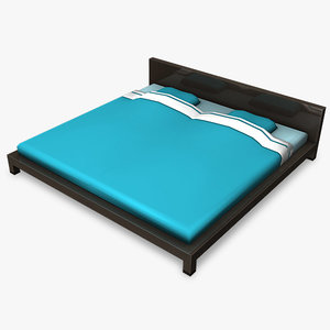 3d modern bed
