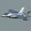 f-35 cf-3 pilot 3d max